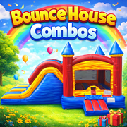 Wet & Dry Bounce House Combos